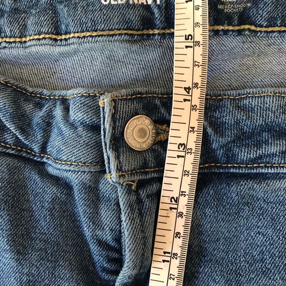 Old Navy Blue Sky High Wide Leg Jeans Size 18 - Picture 14 of 16